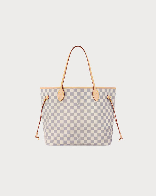 LOUIS VUITTON Neverfull MM Tote Bag White | Louis Vuitton Tote Bag (Multicolor)