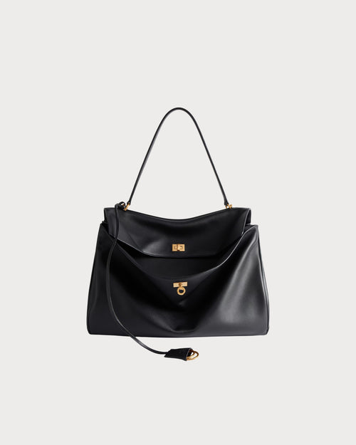 BALENCIAGA Women's Rodeo Large Handbag | 巴黎世家 手袋 (大码/黑色)