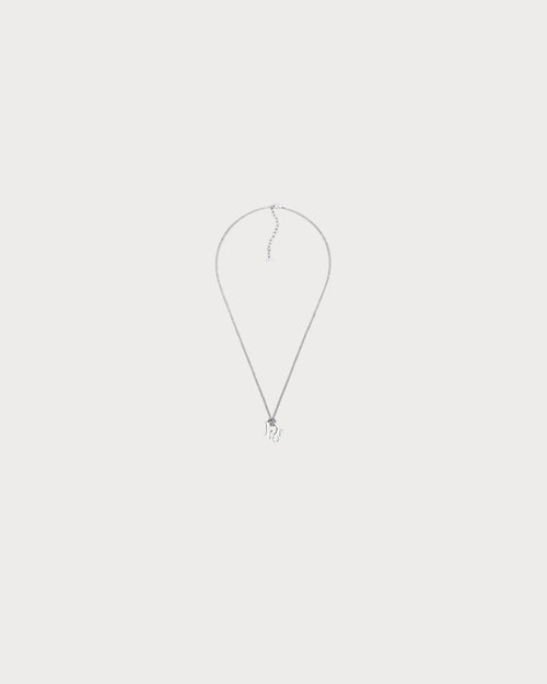 CHRISTIAN DIOR Men's Dior Oblique Pendant Necklace | 迪奧 男仕頸鏈 (銀色)