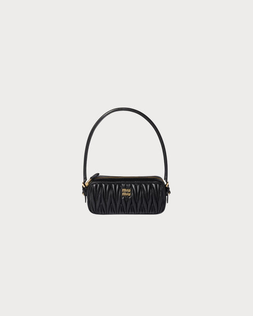 MIU MIU Matelasse Nappa Leather Pouch(2 Colors)