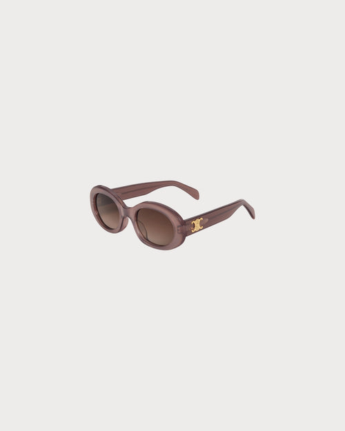 CELINE Triomphe 01 Sunglasses | 賽琳 太陽眼鏡 (奶榛色)