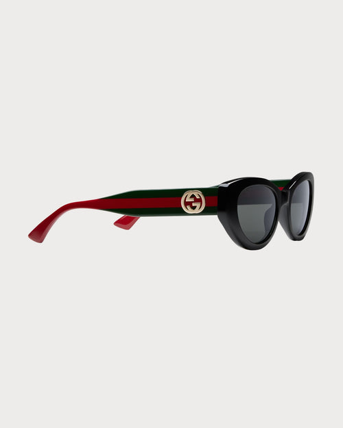 GUCCI Cat-Eye Frame Sunglasses Acetate(2 Colors)