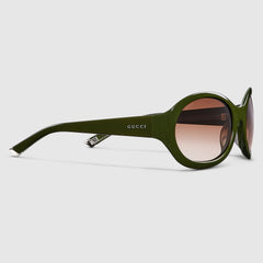 GUCCI Round Frame Sunglasses | Gucci Sunglasses (Multi-color)