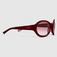 GUCCI Round Frame Sunglasses | Gucci Sunglasses (Multi-color)