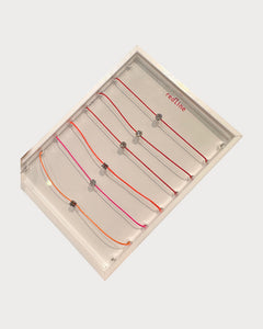 Redline White Gold Diamond Illusion Bracelet 手链(多色)