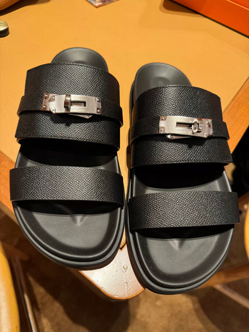 HERMES Men's Jackson Sandal | 愛馬仕 男仕涼鞋 (黑色)