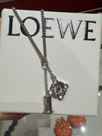 LOEWE Personalisation Necklace in Metal | 羅意威 頸鏈 (銀色)