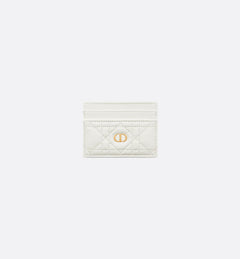 CHRISTIAN DIOR Caro 5-Slot Calfskin Card Holder | 迪奧 卡套 (多色)