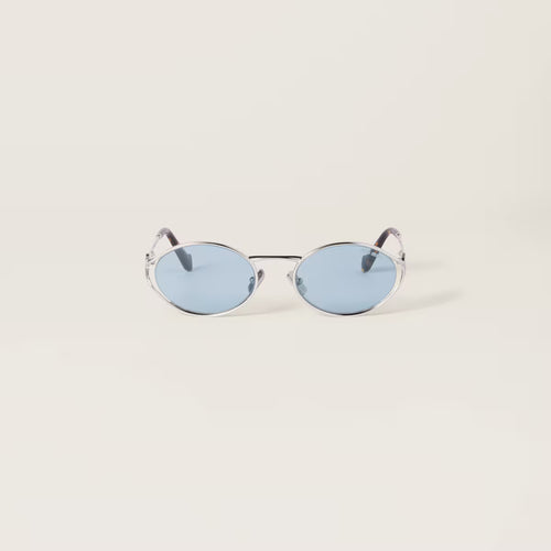 MIU MIU Logo Sunglasses Celeste Lenses(天藍色鏡片)