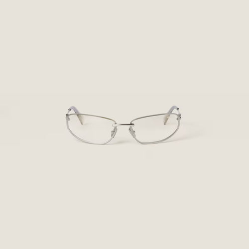 MIU MIU Nocturne sunglasses | Miu Miu Nocturne sunglasses (silver gradient clear lenses)