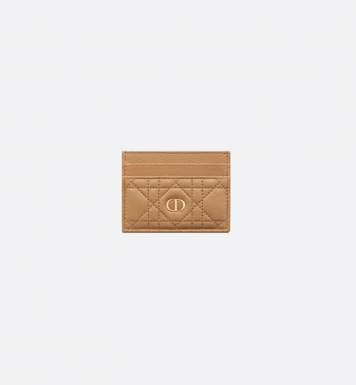 CHRISTIAN DIOR Caro 5-Slot Calfskin Card Holder | 迪奧 卡套 (多色)