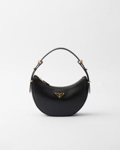 PRADA 1BC194 Arque Small Leather Shoulder Bag | 普拉達 手袋 (細碼/多色)