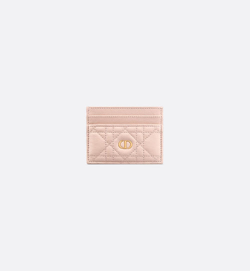 CHRISTIAN DIOR Caro 5-Slot Calfskin Card Holder | 迪奧 卡套 (多色)