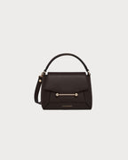 STRATHBERRY Mosaic Nano Calf Leather | Calf Leather Bag (Black)