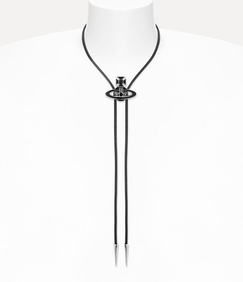 VIVIENNE WESTWOOD Bolo Tie | 西太后 繩結領帶 (黑色)