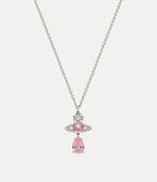 VIVIENNE WESTWOOD Ismene Drop Pendant Necklace | 西太后 頸鏈 (粉紅色)