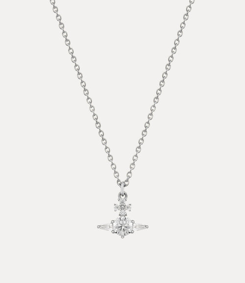 VIVIENNE WESTWOOD Ofelia Pendant Necklace | 西太后 頸鏈 (銀色)