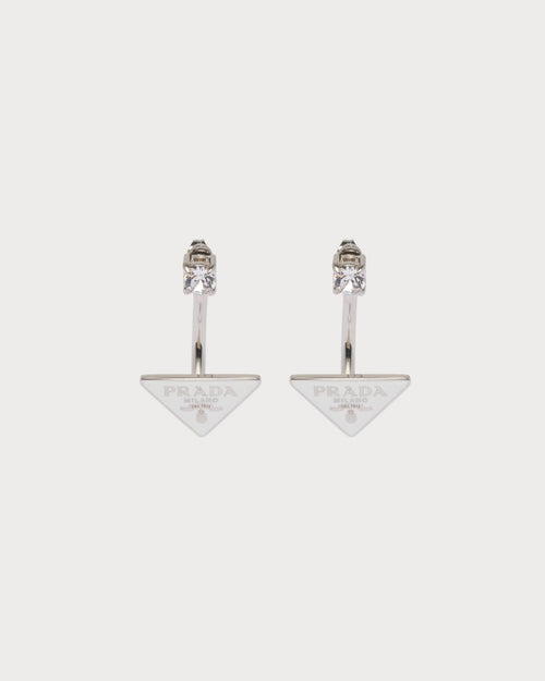 PRADA 1JO754 Symbole Earrings | 普拉达耳环(多色)
