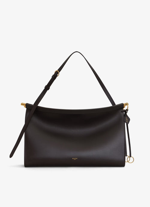 ALAIA Le Click East West Large Bag In Leather | 手袋 (大碼/黑色) - LondonKelly 英國名牌代購