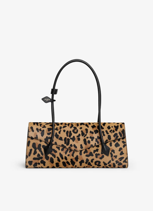 ALAIA Le Teckel Flap Tote Bag In Leopard Haircalf | 手袋 (豹紋) - LondonKelly 英國名牌代購