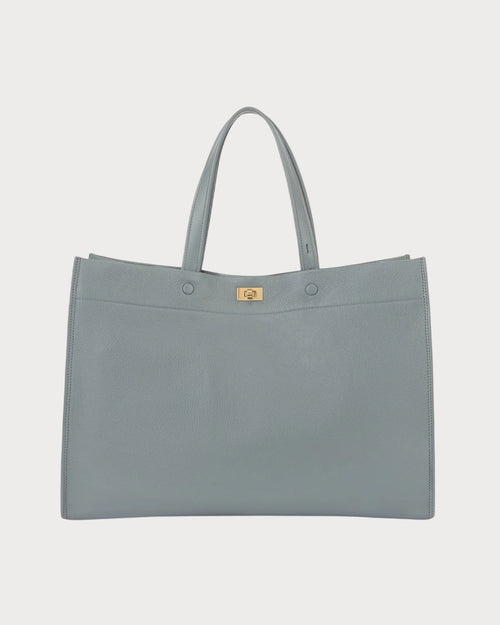 ANYA HINDMARCH Mortimer Tote | 安雅·希德瑪芝 Mortimer 托特包(暗影灰) - LondonKelly 英國名牌代購
