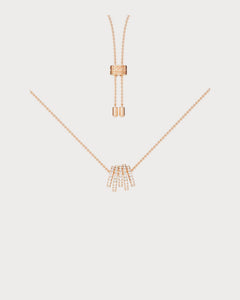 APM MONACO AC4693OX Hoop Silver Adjustable Necklace | 銀色圓圈可調式項鍊 (多色) - LondonKelly 英國名牌代購