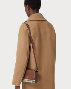 BURBERRY Check and Leather Hampshire Bag | 博柏利 手袋 (多色) - LONDONKELLY 英国名牌代购