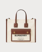 BURBERRY Freya Tote Calfskin(Mini/White) - LONDONKELLY 英国名牌代购