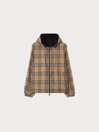BURBERRY (M) Reversible Check Newport Hooded Jacket(Black) - LONDONKELLY 英國名牌代購