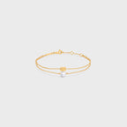 CELINE Les Perles Celine Bracelet in Resin Pearl and Brass | 賽琳 手鏈 (金色) - LondonKelly 英國名牌代購