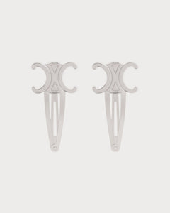 CELINE Set of 2 Snap Hair Clip in Brass | 賽琳 髮夾一套2件 (多色) - LONDONKELLY 英國名牌代購