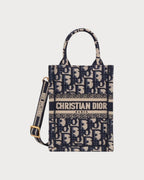 CHRISTIAN DIOR Mini Book Tote Phone Bag | 迪奧 迷你手機袋 (藍色老花) - LondonKelly 英國名牌代購