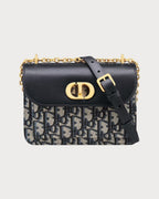 CHRISTIAN DIOR Miss Maddy Bag Oblique Jacquard(Mini/Blue) - LONDONKELLY 英国名牌代购