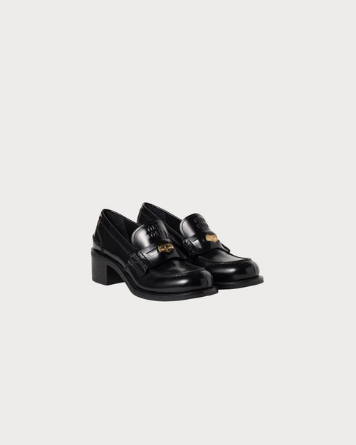 MIUMIU Brushed Leather Loafers | 缪缪 乐福鞋 (多色)