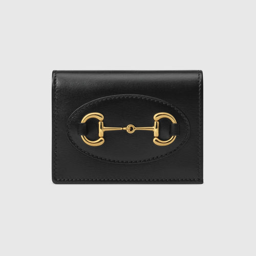 GUCCI Horsebit 1955 Card Case Wallet | 古馳 銀包 (黑色) - LondonKelly 英國名牌代購