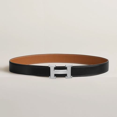 HERMES H belt buckle & Reversible Leather Strap | 愛馬仕 雙面皮帶 (32MM/ 多色)