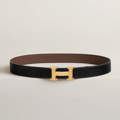 HERMES H Belt Buckle & Reversible Leather Strap | 愛馬仕 雙面皮帶 (32MM/ 多色金扣)
