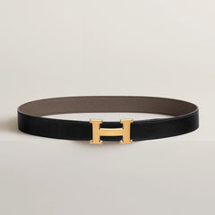 HERMES H Belt Buckle & Reversible Leather Strap | 愛馬仕 雙面皮帶 (32MM/ 多色金扣)