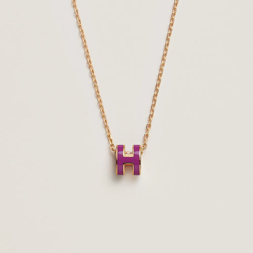 HERMES Gold Mini Pop H Necklace | 愛馬仕 頸鏈 (迷你/多色) - LondonKelly 英國名牌代購