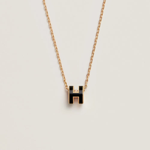 HERMES Gold Mini Pop H Necklace | 愛馬仕 頸鏈 (迷你/多色) - LondonKelly 英國名牌代購