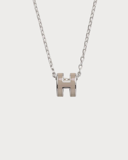 HERMES Silver Mini Pop H Pendant | 爱马仕 颈链 (迷你/多色) - LONDONKELLY 英国名牌代购