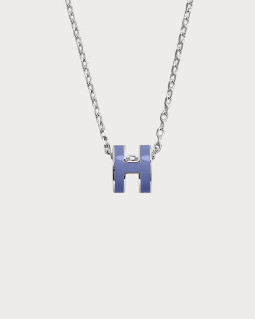 HERMES Silver Mini Pop H Pendant | 爱马仕 颈链 (迷你/多色) - LONDONKELLY 英国名牌代购