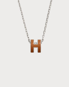 HERMES Silver Mini Pop H Pendant | 爱马仕 颈链 (迷你/多色) - LONDONKELLY 英国名牌代购