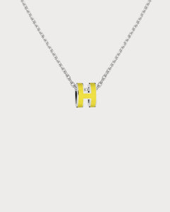 HERMES Silver Mini Pop H Pendant | 爱马仕 颈链 (迷你/多色) - LONDONKELLY 英国名牌代购