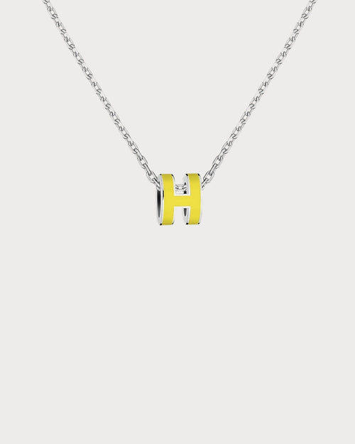 HERMES Silver Mini Pop H Pendant | 爱马仕 颈链 (迷你/多色) - LONDONKELLY 英国名牌代购