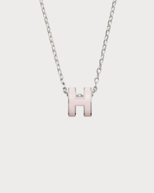 HERMES Silver Mini Pop H Pendant | 爱马仕 颈链 (迷你/多色) - LONDONKELLY 英国名牌代购