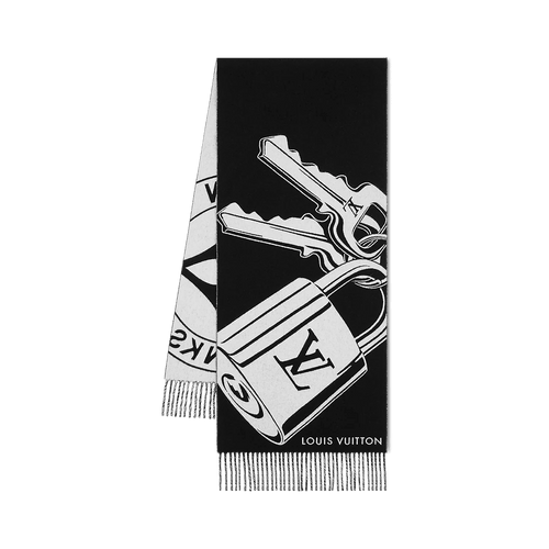 LOUIS VUITTON M96824 Lock and Keys Scarf | 路易威登 頸巾 (多色) - LondonKelly 英國名牌代購