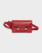 MARNI Red Leather Trunkaroo Crossbody Bag(Red) - LONDONKELLY 英国名牌代购