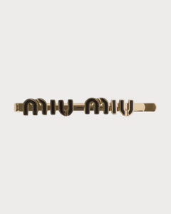 MIU MIU Enameled Metal Hair Clip | 缪缪 发夹 (多色) - LondonKelly 英国名牌代购
