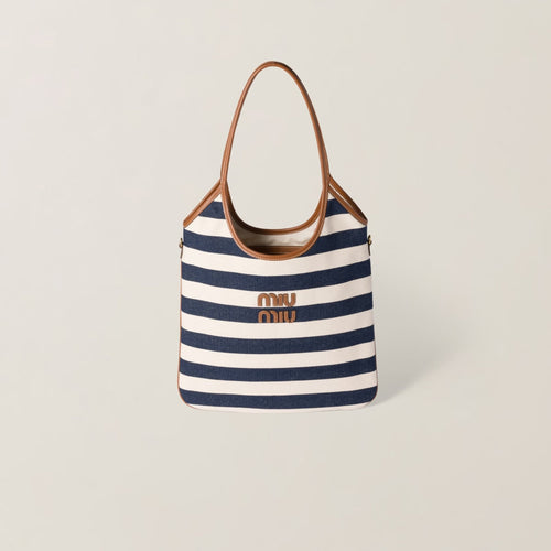 MIU MIU Ivy Canvas and Leather Bag | 繆繆 手袋 (多色) - LondonKelly 英國名牌代購